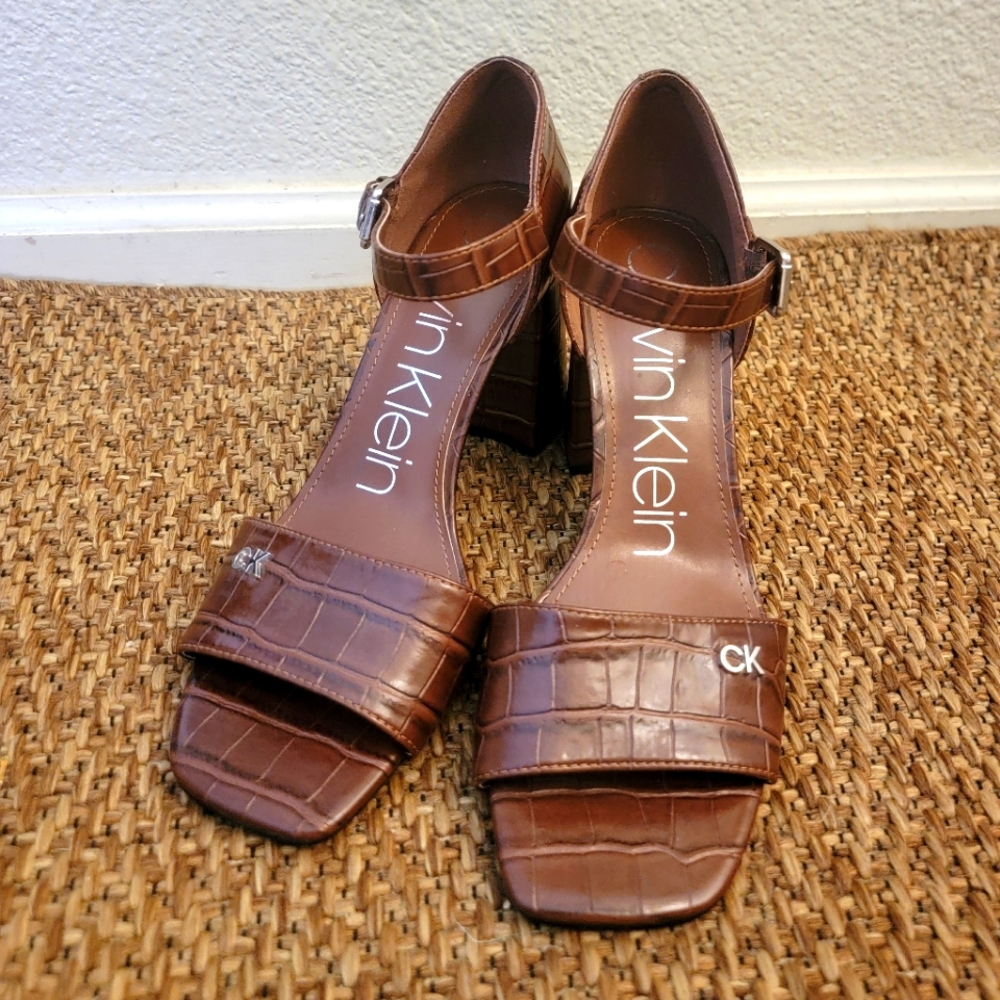 Calvin Klein Block Heels